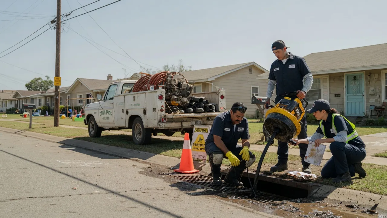 Drain Cleaning in Votaw, TX near me